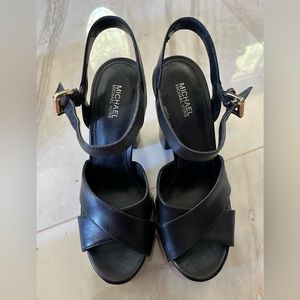 Michael Kors Black Heels Size 6M